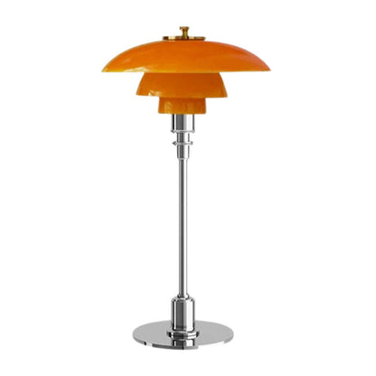 Falken | Lampada da tavolo LED nordica con paralume a più strati