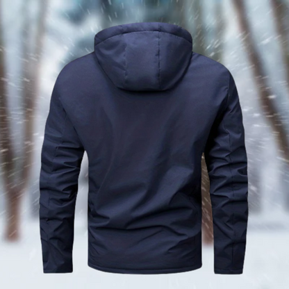 Valentin | luxuriöse wasserdichte Kapuzenjacke mit Kapuze