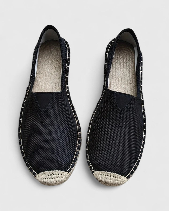 Tatjana | Damen Leichte Sommer Espadrilles mit Slip On Optik