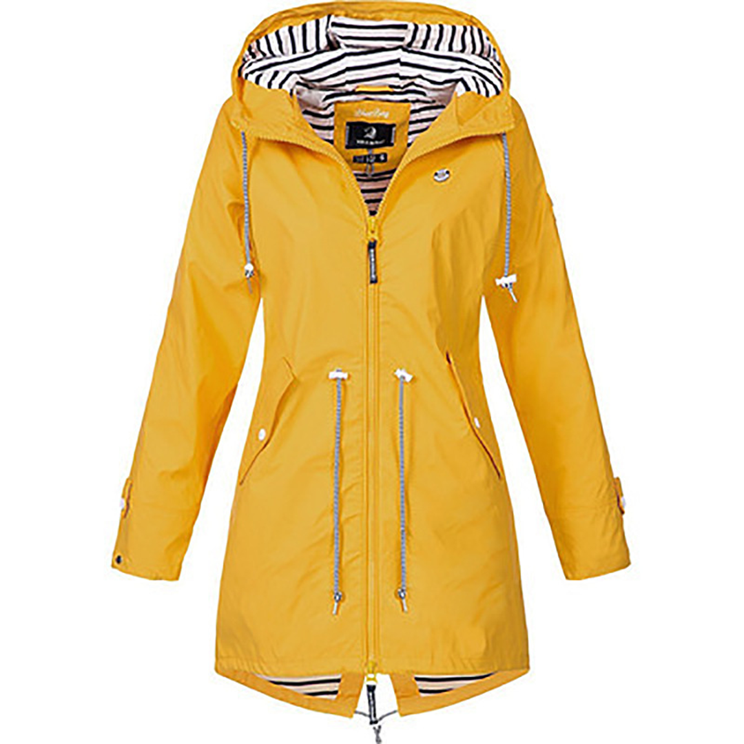 Lorena | Damen Jacke mit Kapuze und Tunnelzug