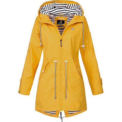 Lorena | Damen Jacke mit Kapuze und Tunnelzug