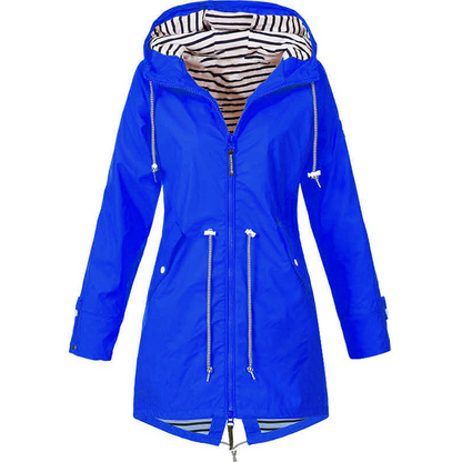 Lorena | Damen Jacke mit Kapuze und Tunnelzug