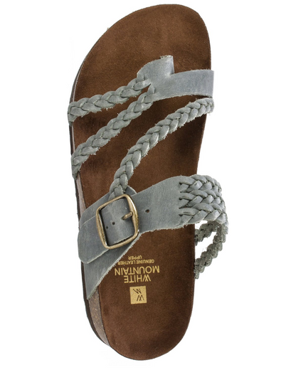 Paula | Women's toe separators with braided straps and buckle