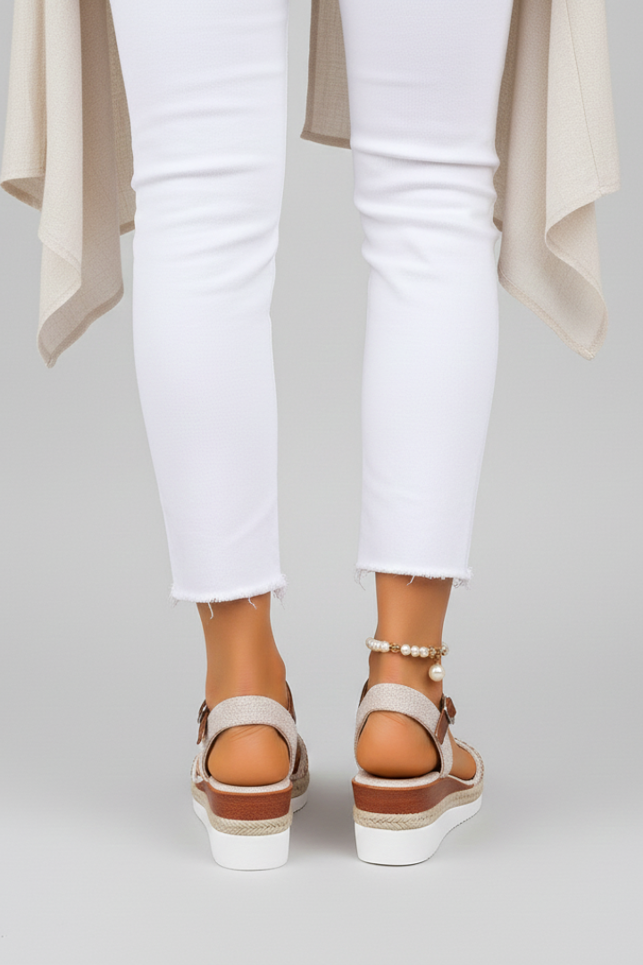 Ute | Women's elegant sandals with thin straps and heels