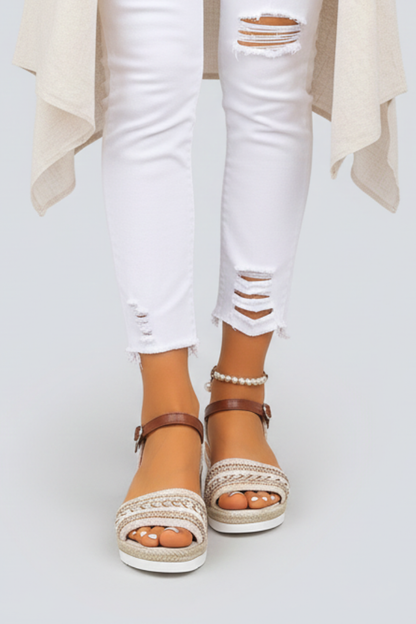 Ute | Women's elegant sandals with thin straps and heels