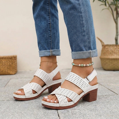Ariane | Orthopedic Women's Platform Sandals with Comfort Sole