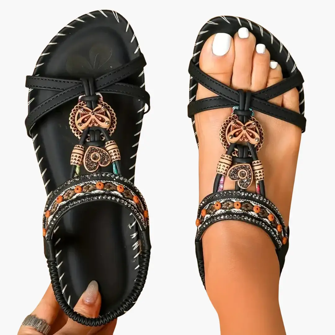 Karin| Women's Orthopedic Sandals with Flexible Fit and Support Sole