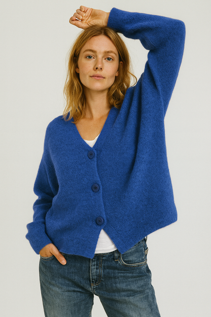 Dorlis | Damen Cardigan mit Knopfleiste