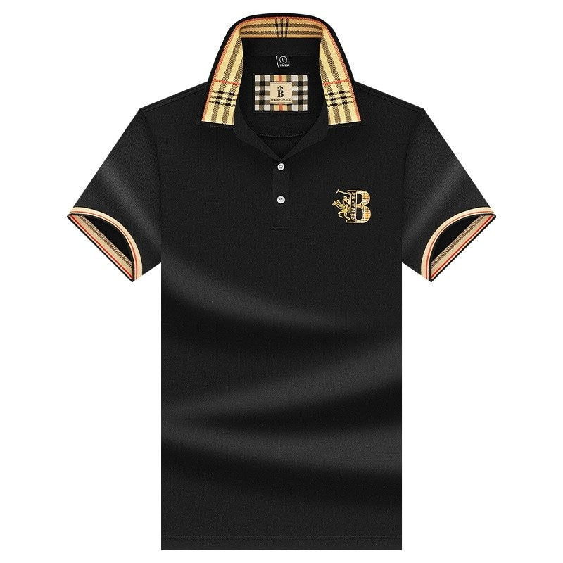 Leif | Herren Tailliertes Kurzarm Poloshirt mit Knopfleiste | Modern