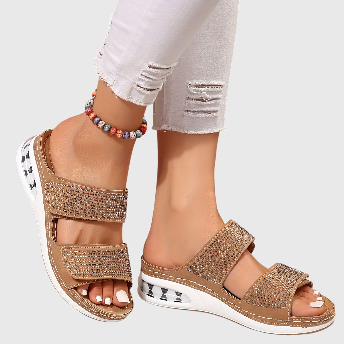Marlene | Orthopedic sandals with comfort and Velcro