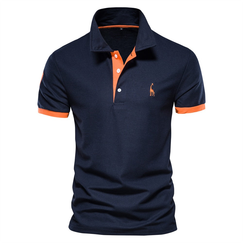 Severin | Klassisches Poloshirt mit Kontrastdetails