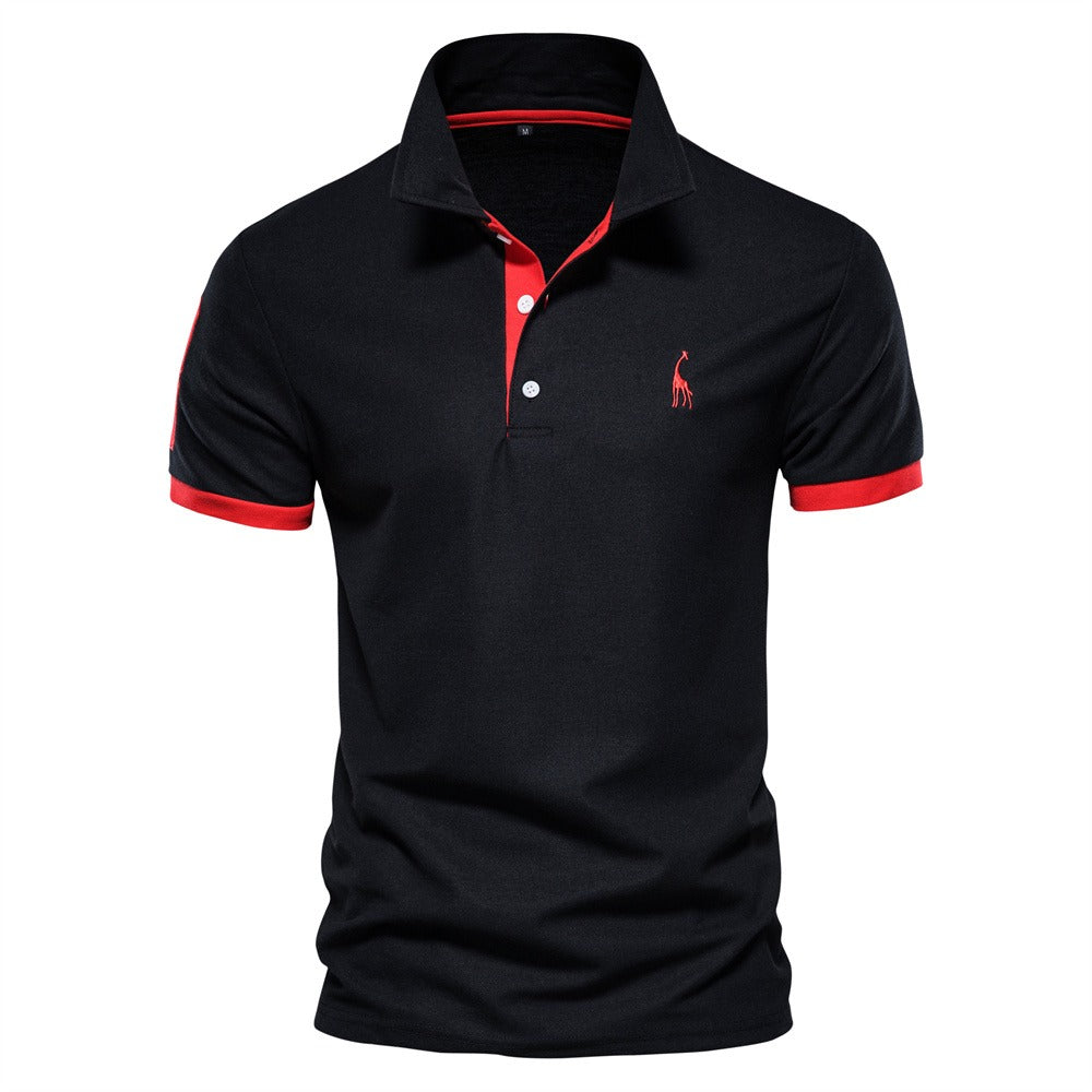 Severin | Klassisches Poloshirt mit Kontrastdetails