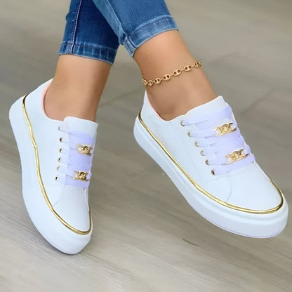 Alexa | Women's Stylish Orthopedic Lace-Up Sneakers