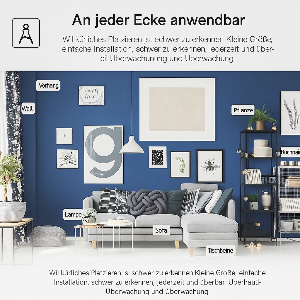 Veldora | Børn mini WiFi-überwachungskamera mit nachtsicht