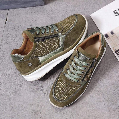 Lirena | Damen Sneaker mit Schnürung und Plateausohle