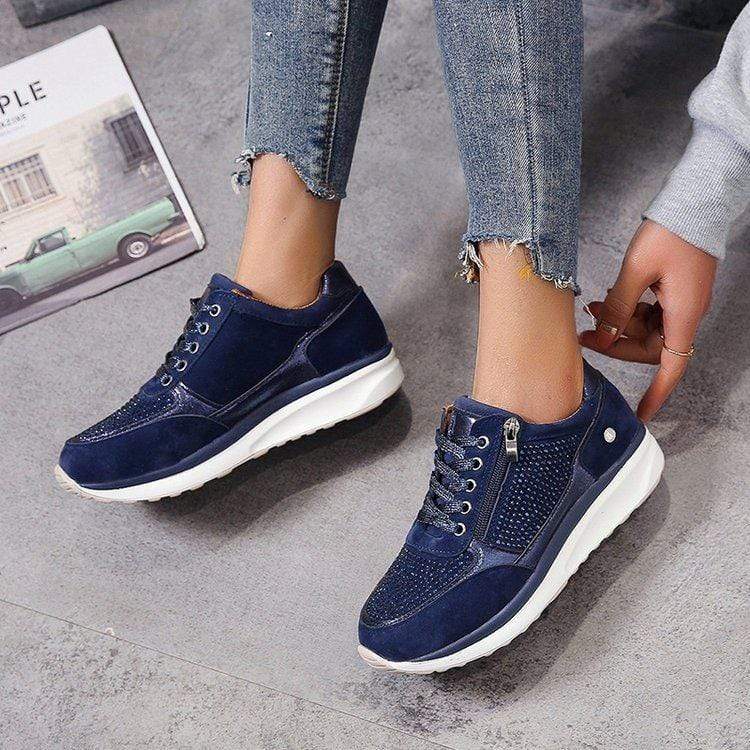 Lirena | Damen Sneaker mit Schnürung und Plateausohle