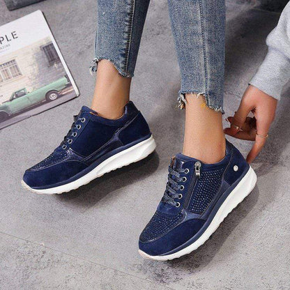 Lirena | Damen Sneaker mit Schnürung und Plateausohle