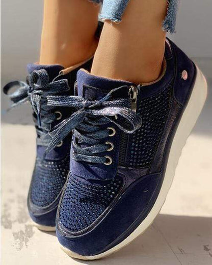 Lirena | Damen Sneaker mit Schnürung und Plateausohle