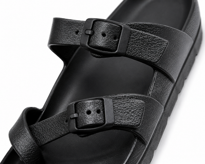 Frieda | Damen Slides mit Plateausohle und Fußgewölbestütze