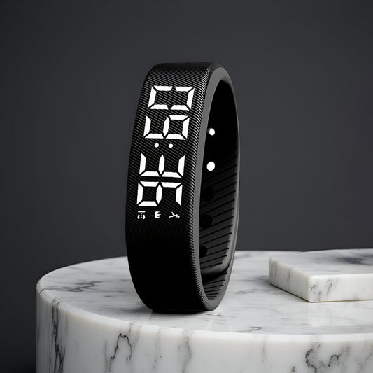 Schorsch | Wasserdichte LED Sport-Armbanduhr