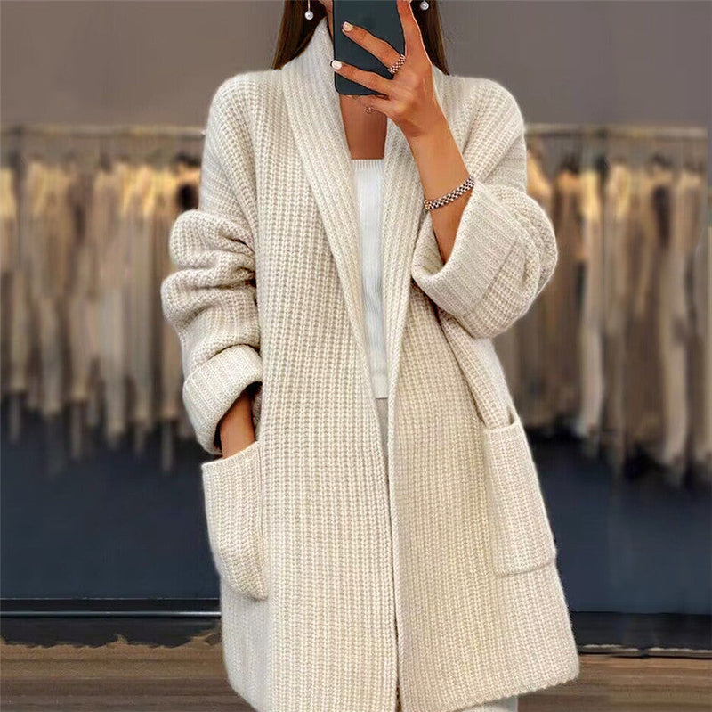 Esmara | Cardigan aperto sul davanti da donna con tasche | Maniche lunghe