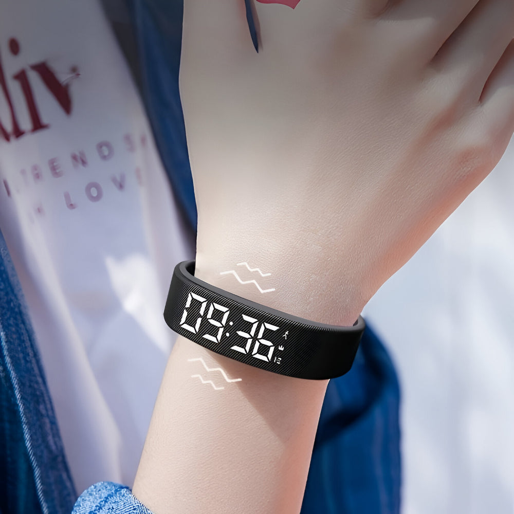 Schorsch | Wasserdichte LED Sport-Armbanduhr
