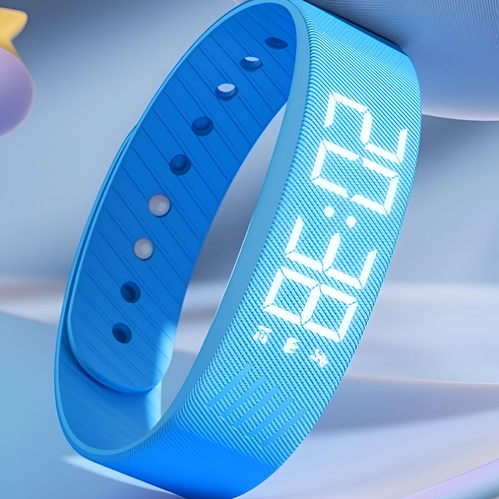 Schorsch | Wasserdichte LED Sport-Armbanduhr