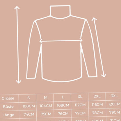 Melissa | Damen Rollkragenpullover mit lockerem Schnitt