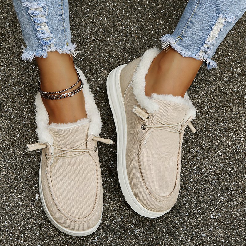 Quenby | Elegante Winter-Sneakers mit Fellfutter