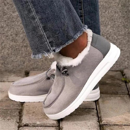 Quenby | Elegante Winter-Sneakers mit Fellfutter