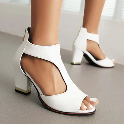 Nina | Orthopädische Sandalen mit Blockabsatz