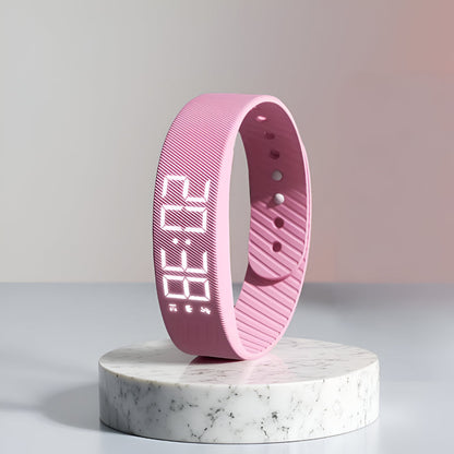 Schorsch | Wasserdichte LED Sport-Armbanduhr