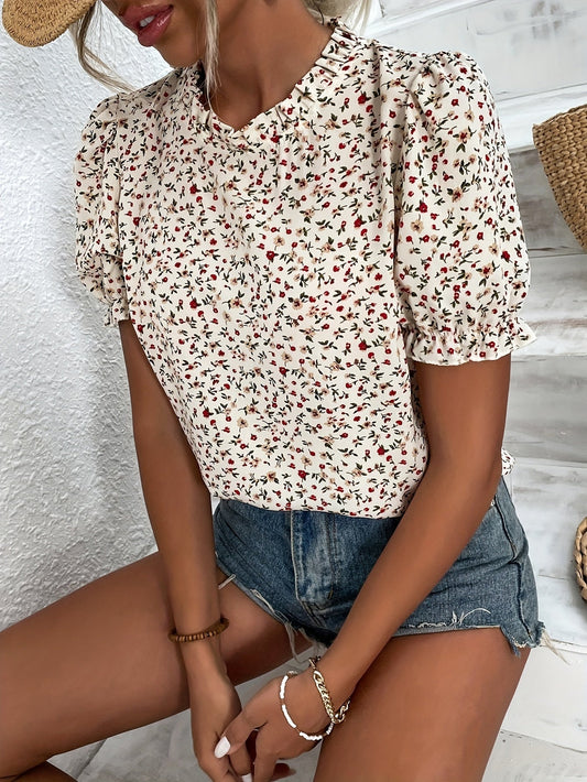 Weiße Bluse - Emi