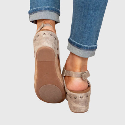 Ingrid | Women's orthopedic sandals with platform sole