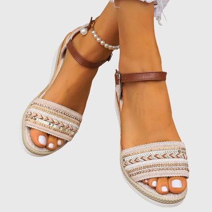 Annika | Orthopedic sandals with summer style and wedge sole