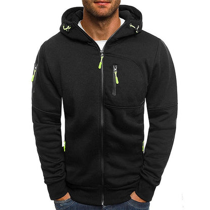 Julian | Herren Kapuzenpullover mit Reißverschluss und Kapuze