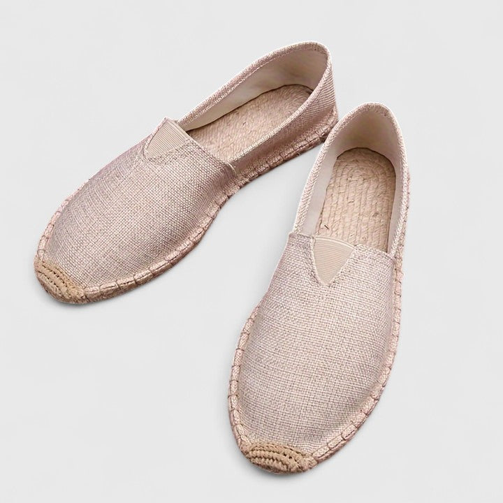 Tatjana | Damen Leichte Sommer Espadrilles mit Slip On Optik