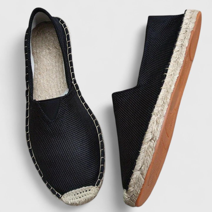 Tatjana | Damen Leichte Sommer Espadrilles mit Slip On Optik