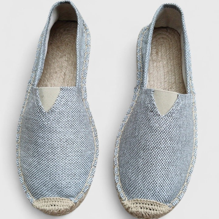 Tatjana | Damen Leichte Sommer Espadrilles mit Slip On Optik