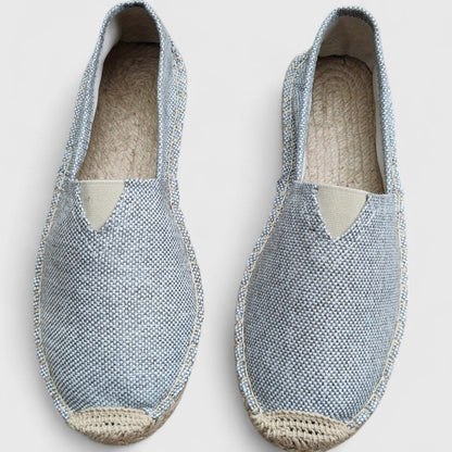 Tatjana | Damen Leichte Sommer Espadrilles mit Slip On Optik