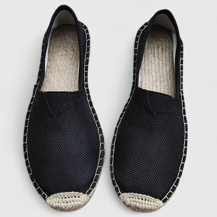 Tatjana | Damen Leichte Sommer Espadrilles mit Slip On Optik