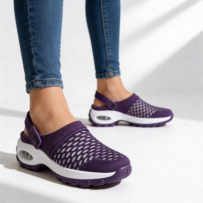 Sofia | Orthopädische Sneaker mit atmungsaktivem Netz und Komfortsohle