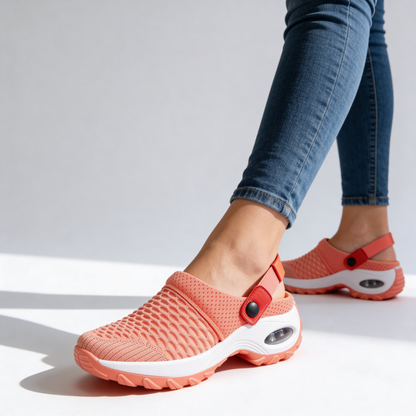 Sofia | Orthopädische Sneaker mit atmungsaktivem Netz und Komfortsohle