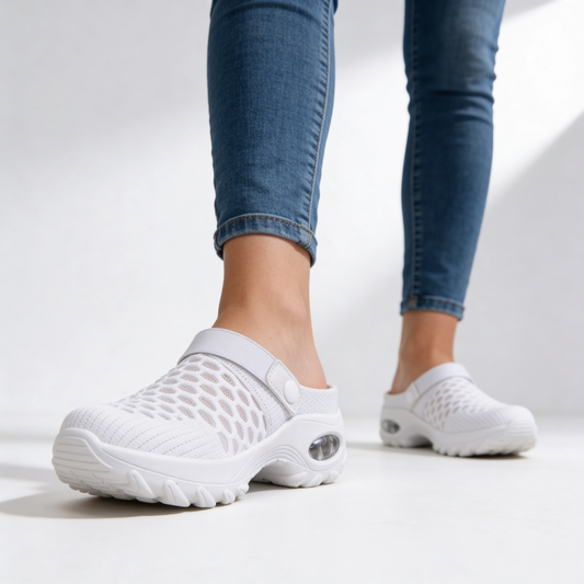 Sofia | Orthopädische Sneaker mit atmungsaktivem Netz und Komfortsohle