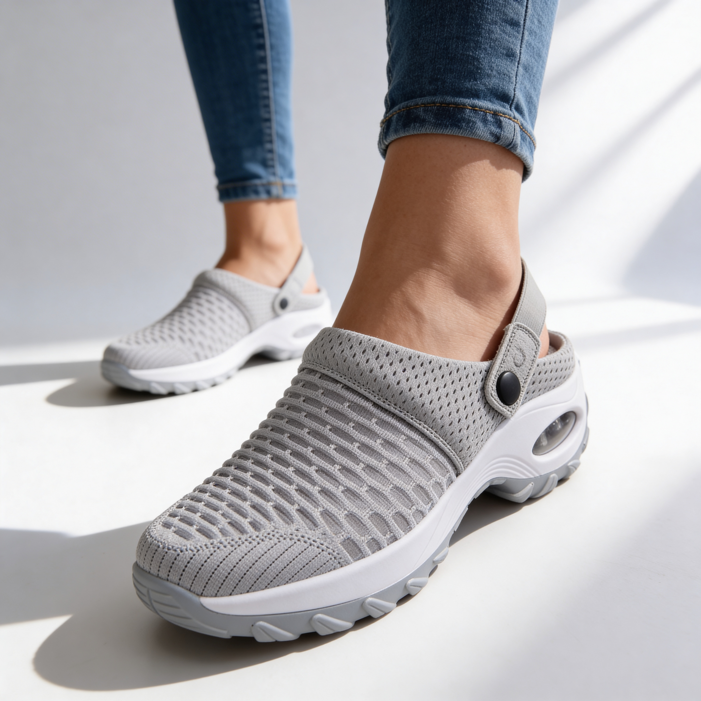 Sofia | Orthopädische Sneaker mit atmungsaktivem Netz und Komfortsohle