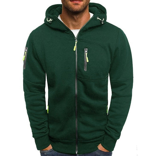 Julian | Herren Kapuzenpullover mit Reißverschluss und Kapuze