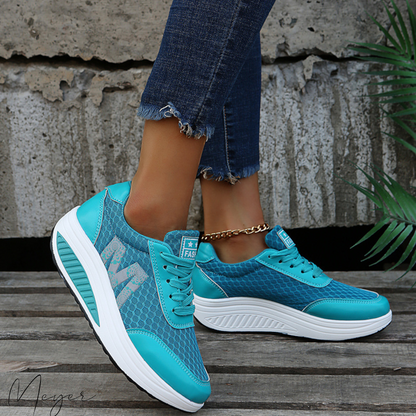 Barbara | Orthopädische Sportschuhe mit Mesh-Obermaterial und Schnürung