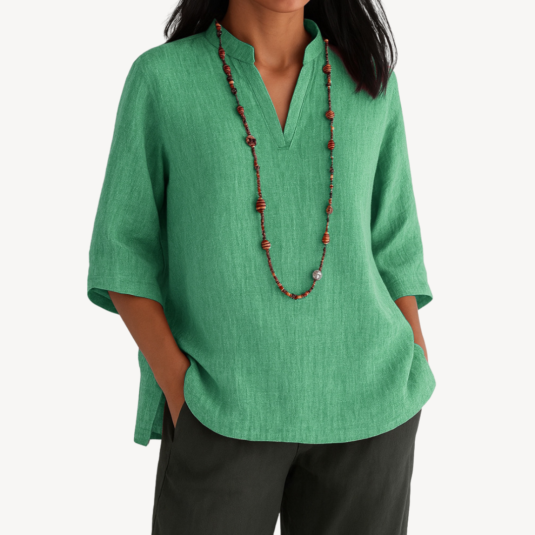Edith | Casual linen tunic for women 