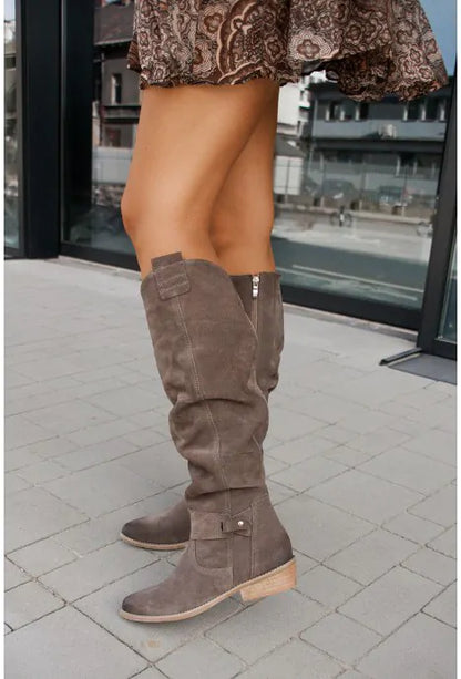 Margareta | Damen bequeme Cowboy-Stiefel mit eleganter Ausstrahlung