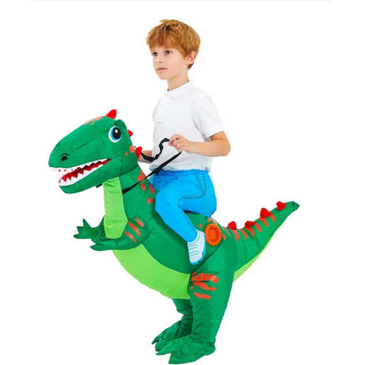 Stöffi | Kinder aufblasbares Dinosaurier Kostüm